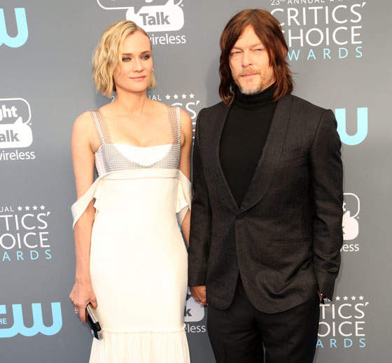 Dlisted Diane Kruger And Norman Reedus Baby Has Arrived