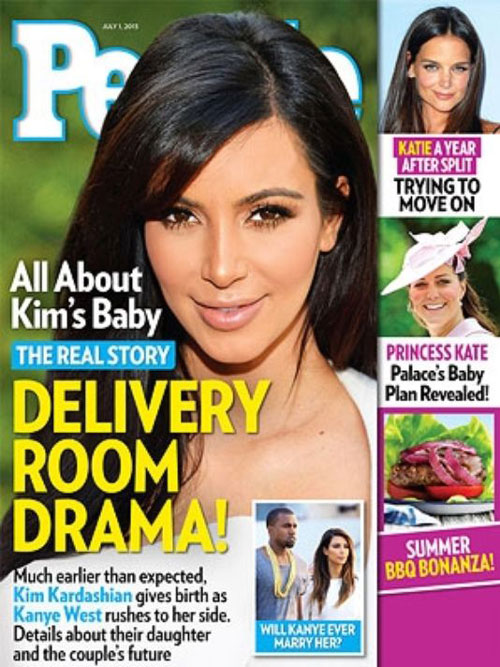 People Magazine Says The Kimye Baby Was 3 Weeks, Not 5 Weeks, Premature