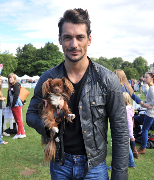 Happy Saturday! Here’s David Gandy With An Adorable Dog