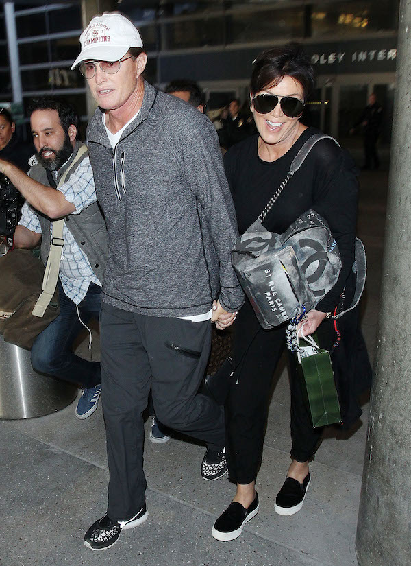 Kendall & Kylie Jenner Arrive at LAX with Hand Holding Parents Kris &  Bruce!: Photo 3083604, Bruce Jenner, Kendall Jenner, Khloe Jenner, Kris  Jenner, Kylie Jenner Photos