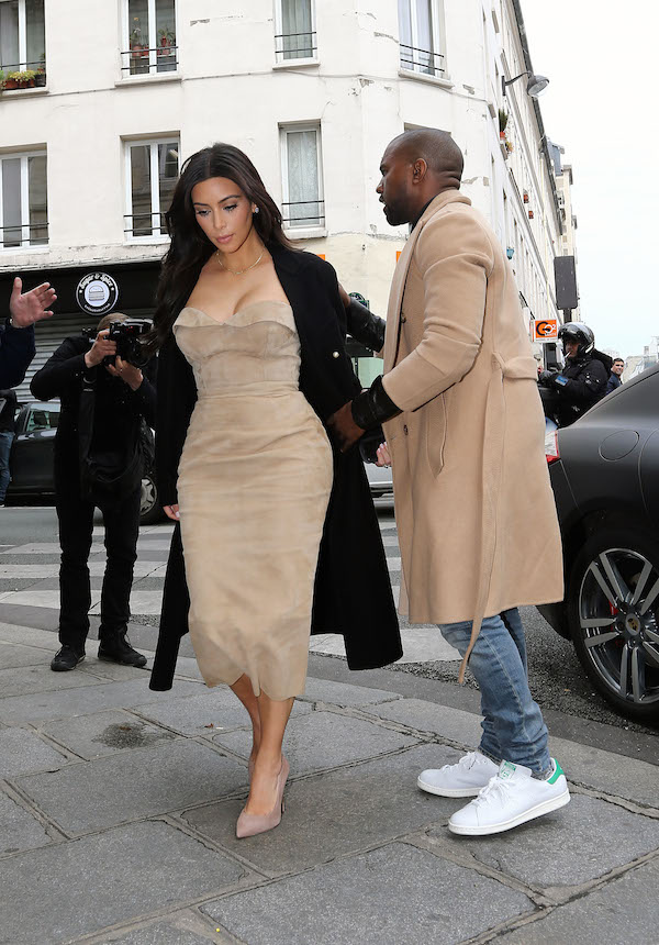 Dlisted | Kim Kardashian and and Kanye West dress