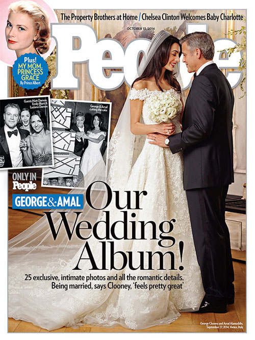 That Didn’t Take Long: George Clooney And Amal Alamuddin’s Wedding Pictures Are Already Out