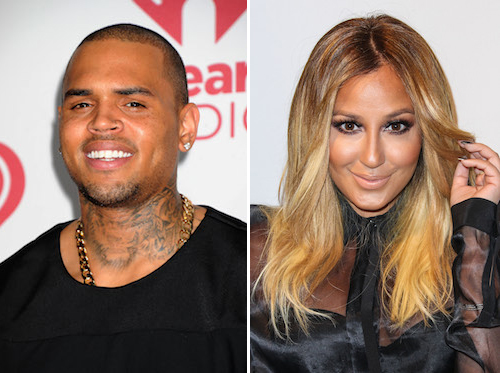 Chris Brown Proves He’s Still The Chris Brown-iest By Hissing At Adrienne Bailon On Instagram