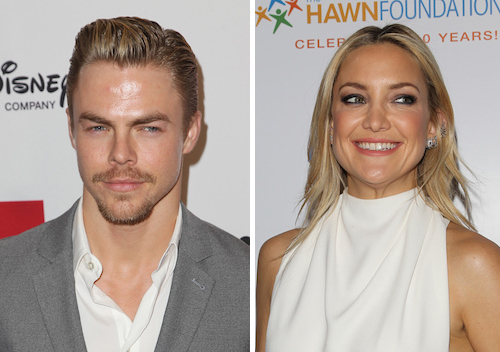 Derek Hough And Kate Hudson Were Caught “Making Out”
