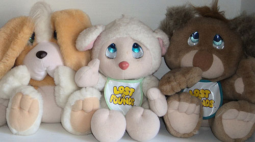 lost n founds stuffed animals