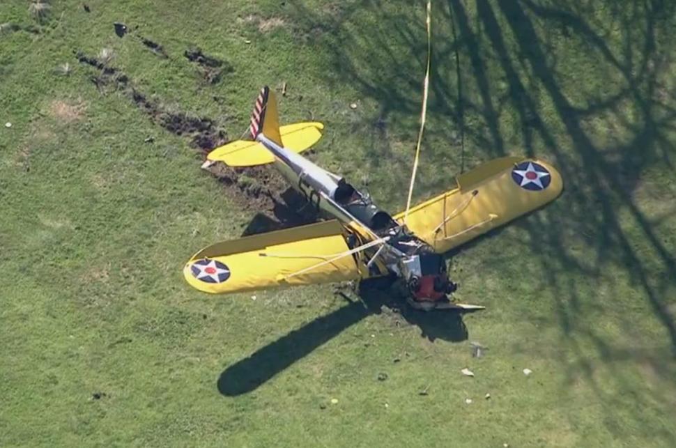 Harrison ford crashes plane #6