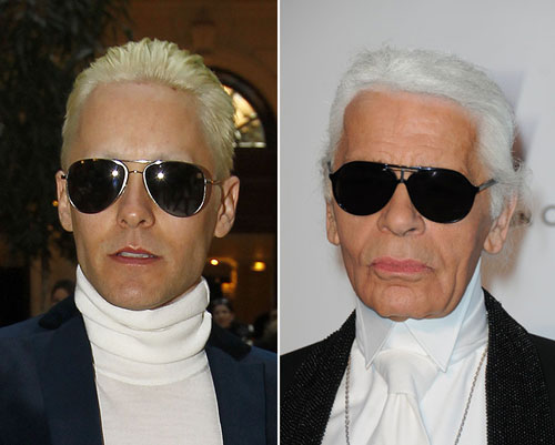 Attack Of The Clones: Jared Leto Channels Kunty Karl