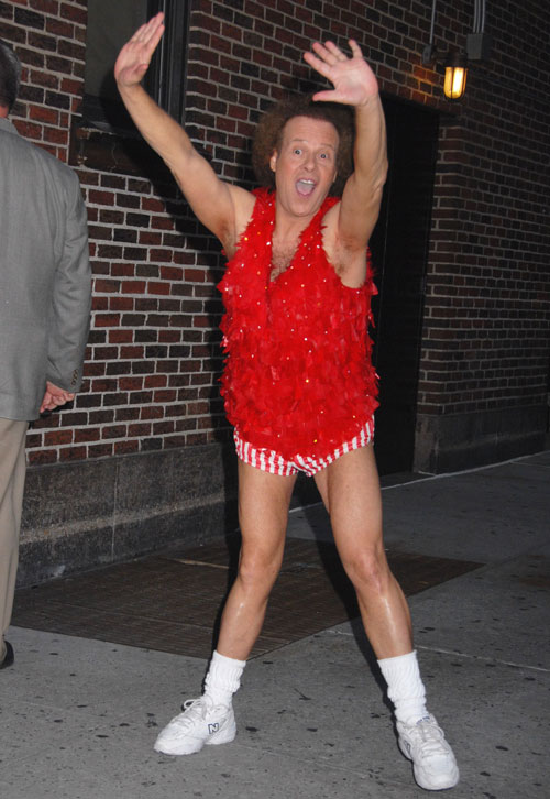 I Guess Fran Lebowitz Has Never Seen Richard Simmons Before