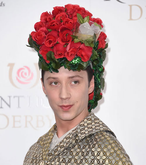 Dlisted | Open Post: Hosted By The Mint Julep In Johnny Weir’s Rose Mohawk