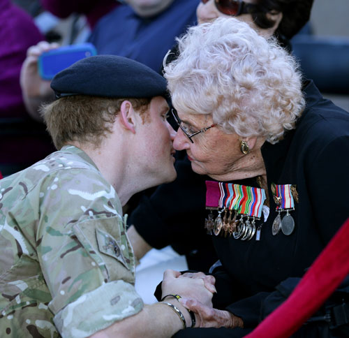 Oh, Granny Kissing On Prince Hot Ginge, Did I Ever Tell You You’re My Hero?