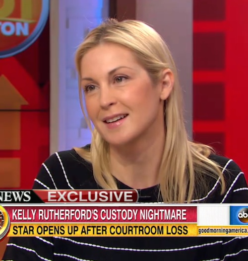 Kelly Rutherford Went On Good Morning America To Talk About That Mess With Her Kids