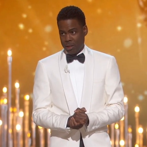 As Expected, Chris Rock Had A Lot To Say About The #OscarsSoWhite Situation Last Night