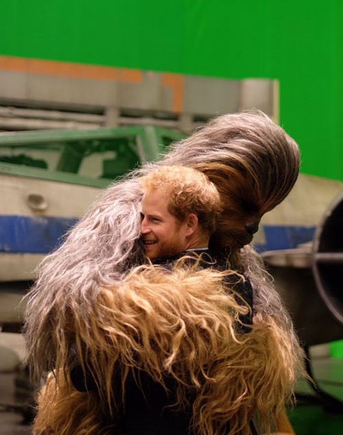 I Didn’t Know That Prince Hot Ginge Is Into Bears, Or Wookies In This Case
