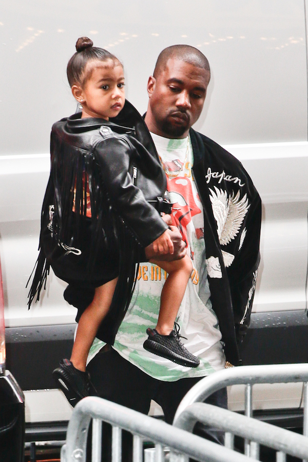 Dlisted | Kanye West carries daughter North into the ‘Lion King’ on ...