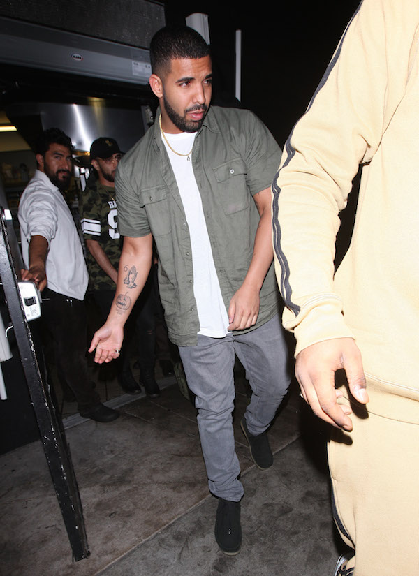 Dlisted | Drake Parties At The Nice Guy Club