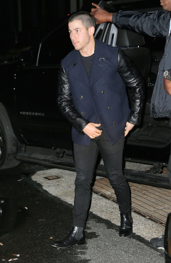 Dlisted | Joe Jonas arrives at Kate Upton’s 24th Birthday Party in New York