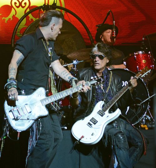 Joe Perry Is Down And Out After Collapsing During A Hollywood Vampires Show