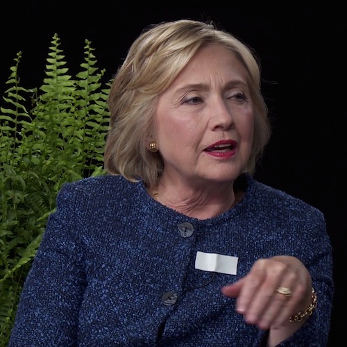Hillary Clinton Went On “Between Two Ferns”