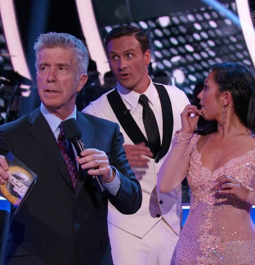 Two Protesters Crashed Ryan Lochte’s Performance On DWTS Last Night