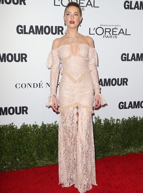 Open Post: Hosted By Amber Heard Looking Not Glamorous At The Glamour Awards