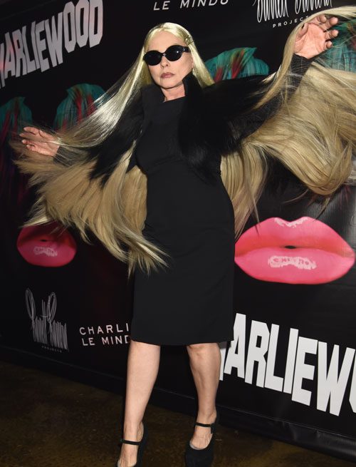 Open Post: Hosted By Debbie Harry Working A Whole Lot Of Weave