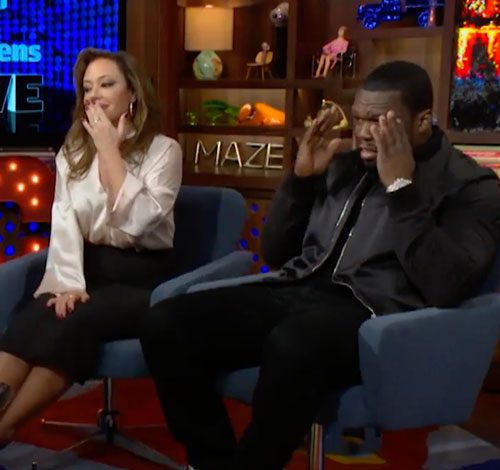 Happy Friday, Here’s Leah Remini And 50 Cent Talking About Ass-Eating
