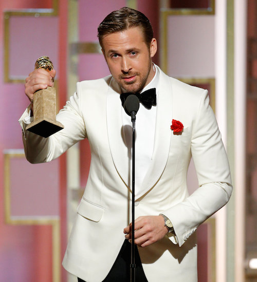 Ryan Gosling Thanked Eva Mendes And Dedicated His Golden Globe Award To Her Brother