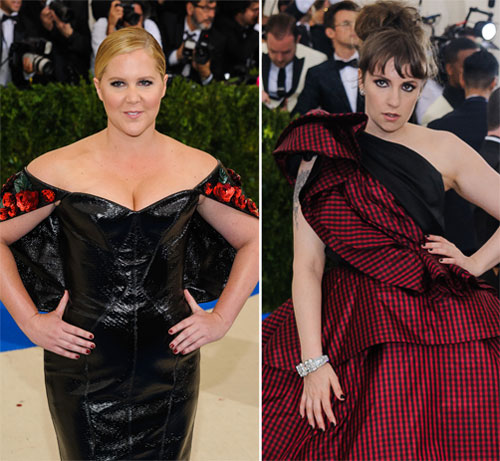 It Looks Like Amy Schumer And Lena Dunham Don’t Hate The Met Gala So Much After All
