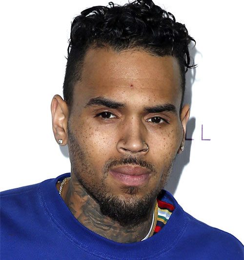 Chris Brown was looking like a hot mess and then some at the