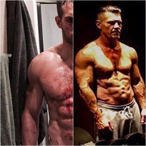 Dlisted | Open Post: Hosted By Ryan Reynolds And Josh Brolin Showing Off  Their Nipples