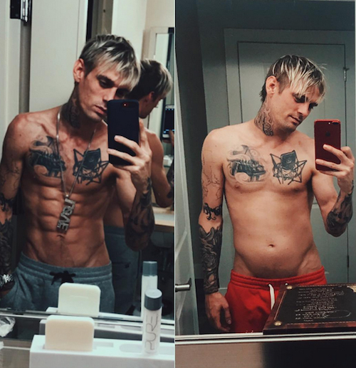 Aaron Carter Has Been Getting Healthy