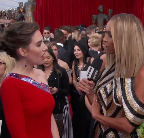 Alison Brie Talked About Her Brother-In Law James Franco’s Situation On The SAG Awards Red Carpet
