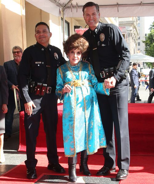 Open Post: Hosted By Gina Lollobrigida Getting Her Star On The Hollywood Walk Of Fame