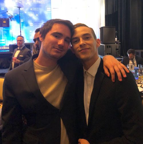 Open Post: Hosted By Adam Rippon And Sally Field’s Son Finally Meeting