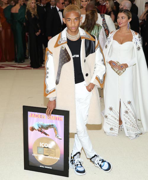Dlisted  Jaden Smith's Date To The Met Gala Was His Gold Record