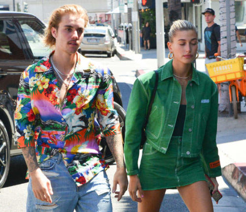 Dlisted Justin Bieber And Hailey Baldwin Were Spotted At A
