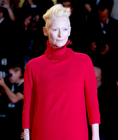 Open Post: Hosted By Tilda Swinton Looking Like The Mayor Of Whoville At The VFF Premiere Of “Suspiria”
