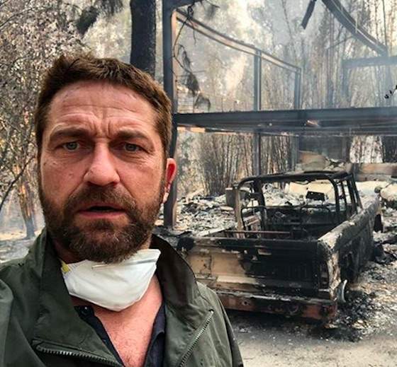 Gerard Butler, Miley Cyrus, And Many Others Lost Their Homes In The California Wildfires