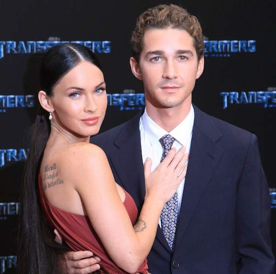 560px x 556px - Dlisted | Megan Fox Confirms That She And Shia LaBeouf Hooked Up