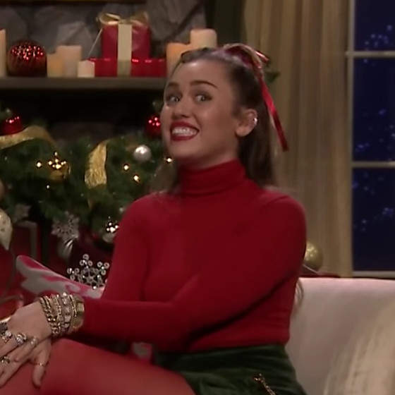 Miley Cyrus Tried To Turn “Santa Baby” Into A Feminist Anthem