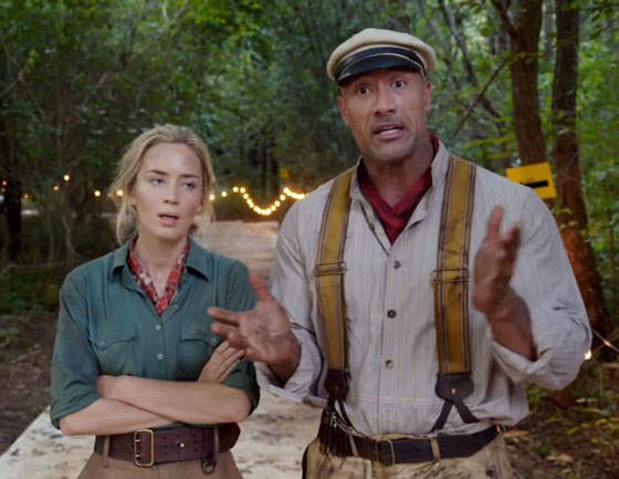 The Rock Got More Than Double What Emily Blunt Was Paid For “Jungle ...