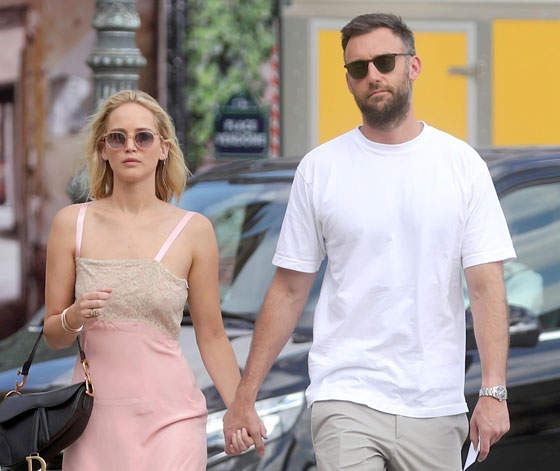 Jennifer Lawrence Is Engaged To That Art Guy With A 1920s Gangster Name