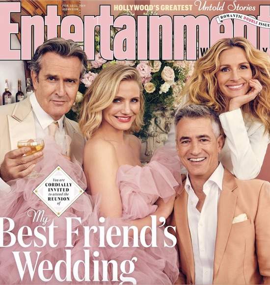 The “My Best Friend’s Wedding” Cast Reunited For Entertainment Weekly