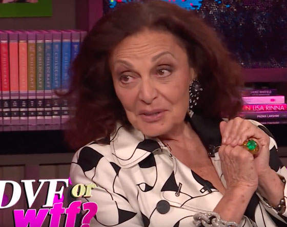 Diane Von Furstenberg On The Time She Hooked Up With Richard Gere