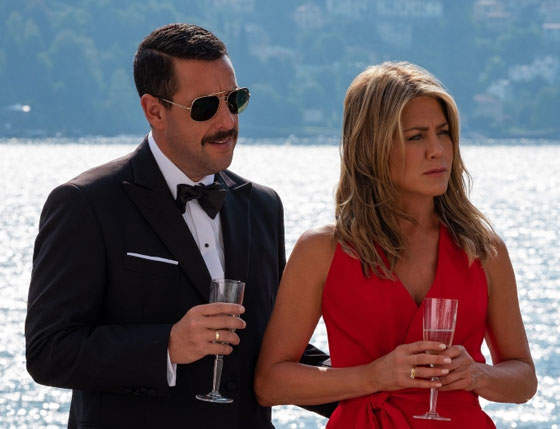 Here’s The Trailer For “Murder Mystery” With Jennifer Aniston And Adam Sandler