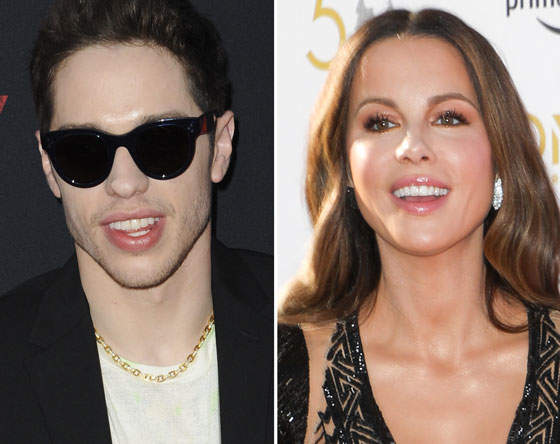 Pete Davidson And Kate Beckinsale Are Still A Thing But Are Slowing Shit Down 