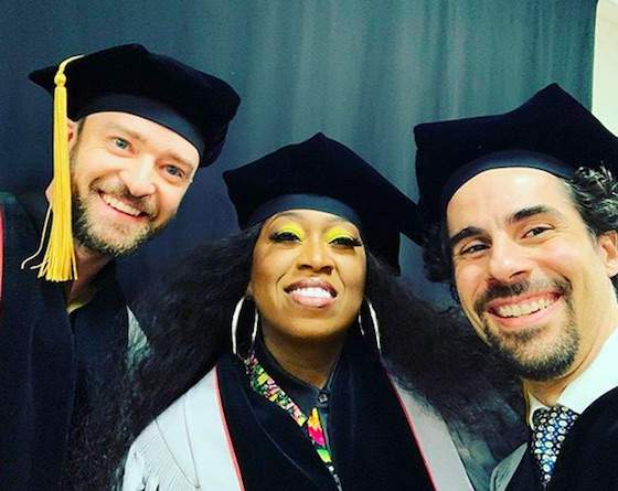 It’s Doctor Missy Elliott And Doctor Justin Timberlake Now