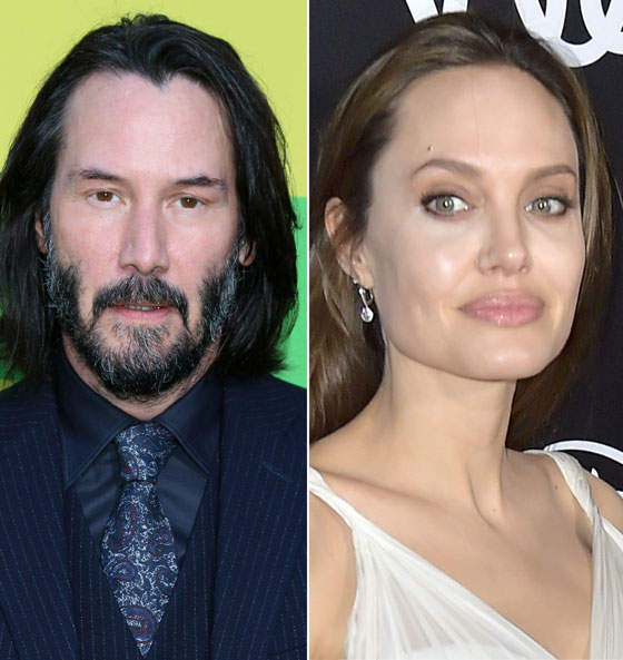 Cock Pussy Angelina Jolie - Dlisted | Keanu Reeves Is In Talks To Join â€œThe Eternalsâ€ Opposite Angelina  Jolie