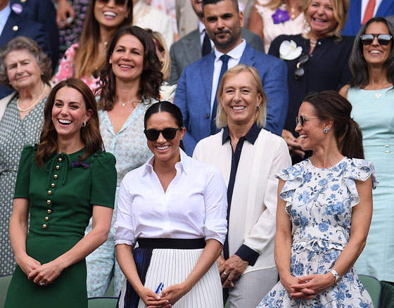 The Duchesses Went To Wimbledon, And Didn’t Scratch Each Other’s Faces Off Or Send A Pic Taker To The Gallows