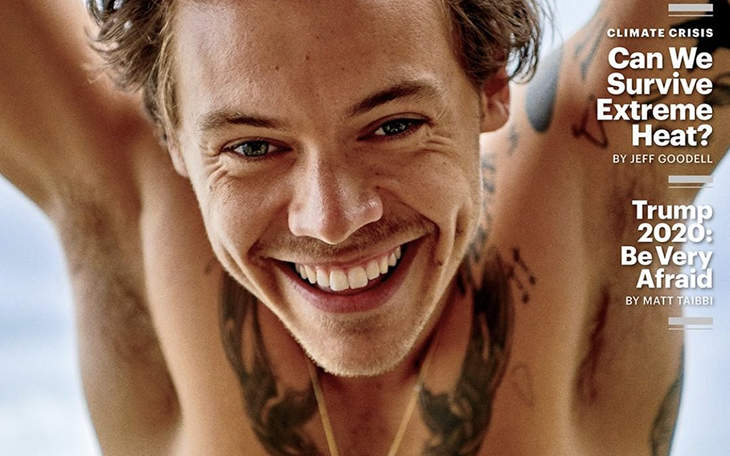 Harry Styles’ Pits Cover Rolling Stone